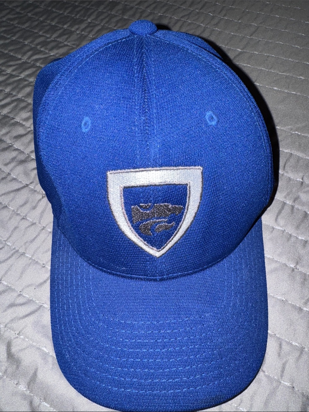 Men’s Flexfit Royal Blue Shield Logo Baseball Cap